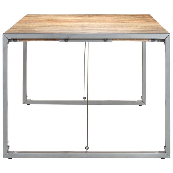 ARDEBO.de - Esstisch 220x100x75 cm Raues Mango-Massivholz