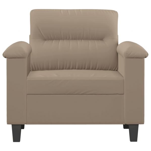 Sessel Taupe 60 cm Mikrofasergewebe
