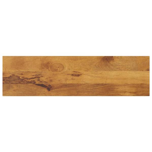 ARDEBO.de - Tischplatte 110x30x3,8 cm Rechteckig Massivholz Mango