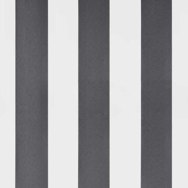 Markise Automatisch mit LEDs Anthrazit & Weiß 600x300 cm