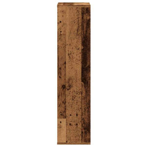 Bücherregal Altholz-Optik 50x25x105 cm Holzwerkstoff