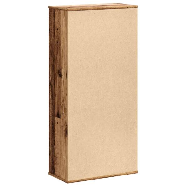 Bücherregal Altholz-Optik 50x25x105 cm Holzwerkstoff