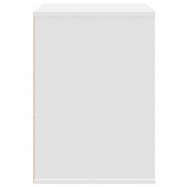 Kommode Weiß 80x41x58 cm Holzwerkstoff