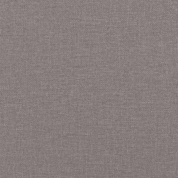 Boxspringbett mit Matratze Taupe 200x200 cm Stoff