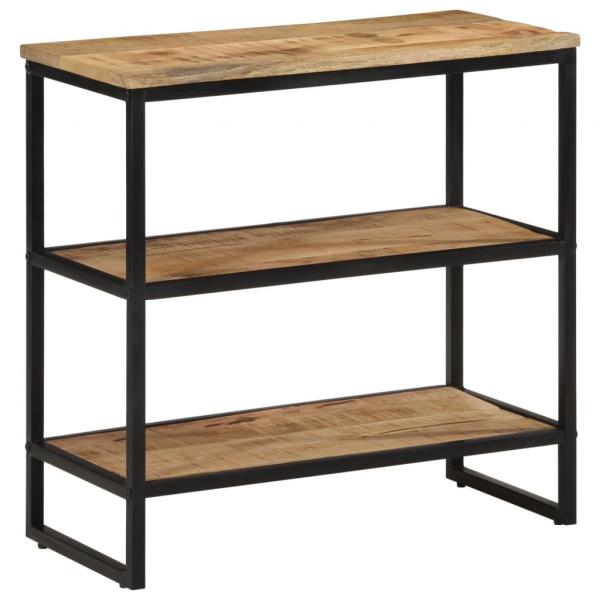 ARDEBO.de - Konsolentisch 70x35x70 cm Raues Massivholz Mango