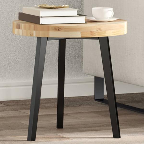 ARDEBO.de - Tischplatte Rund Ø40x4 cm Massivholz Akazie
