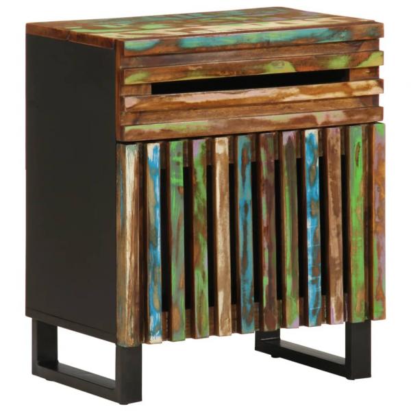 ARDEBO.de - Nachttisch 50x34x60 cm Massivholz Akazie
