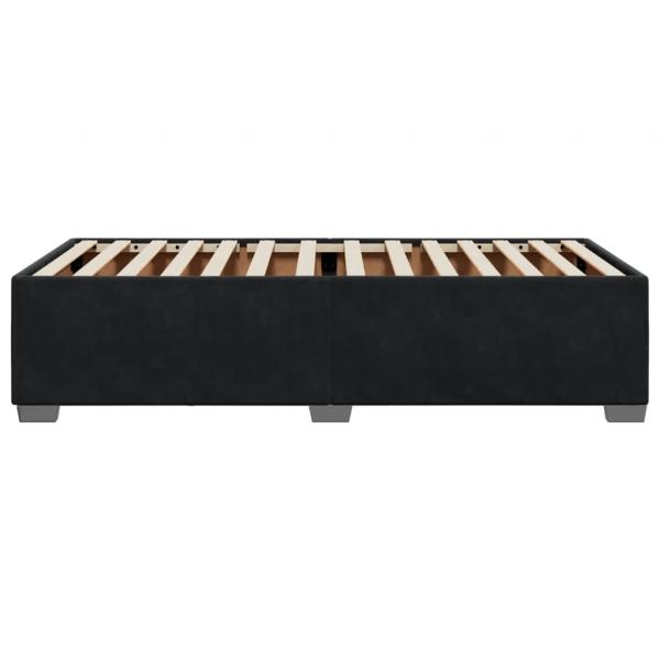 Bettgestell Schwarz 90x190 cm Samt
