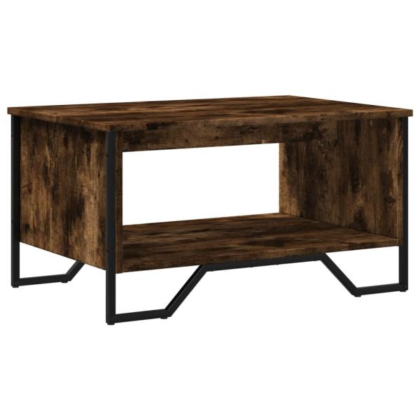 ARDEBO.de - Couchtisch Räuchereiche 75x51x40 cm Holzwerkstoff