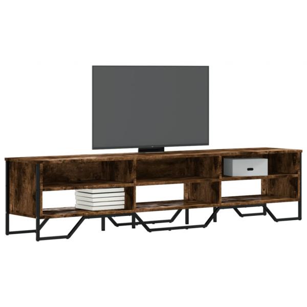 ARDEBO.de - TV-Schrank Räuchereiche 180x34x41 cm Holzwerkstoff