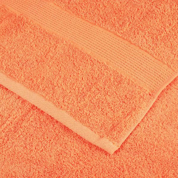 6 tlg. Premium-Handtuch-Set SOLUND Orange 600 g/m²