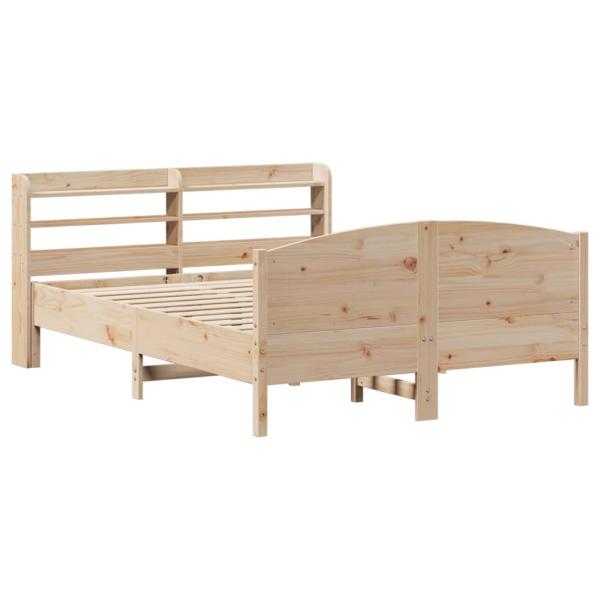 Massivholzbett ohne Matratze 150x200 cm Kiefernholz