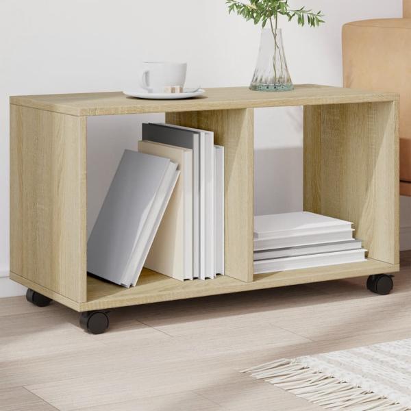 ARDEBO.de - Rollschrank Sonoma-Eiche 72x33x42,5 cm Holzwerkstoff
