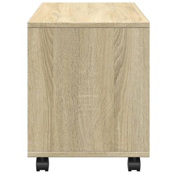 Rollschrank Sonoma-Eiche 72x33x42,5 cm Holzwerkstoff