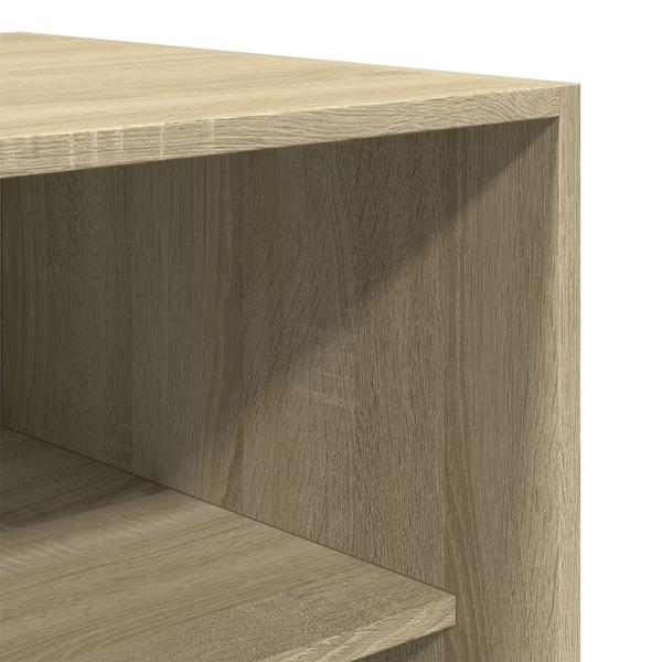 Kleiderschrank Sonoma-Eiche 100x50x200 cm Holzwerkstoff