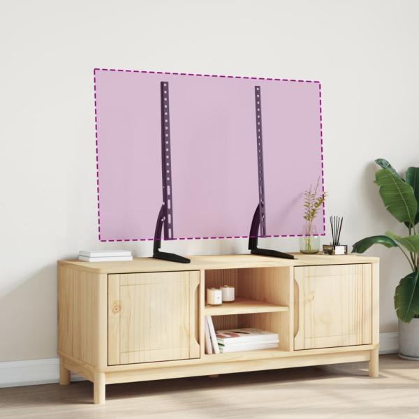 ARDEBO.de - TV-Ständer 2 Stk. 32-75 Zoll Bildschirm Max VESA 600x400mm 45kg