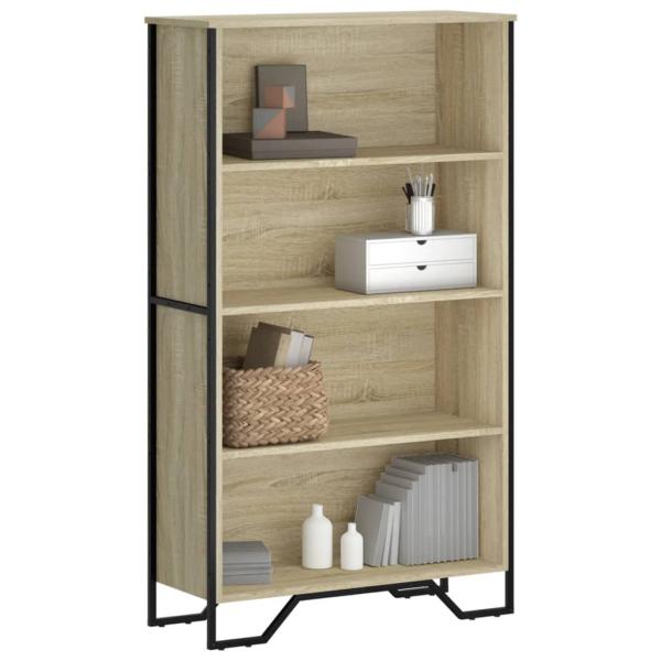 ARDEBO.de - Bücherregal Sonoma-Eiche 80x31x137,5 cm Holzwerkstoff