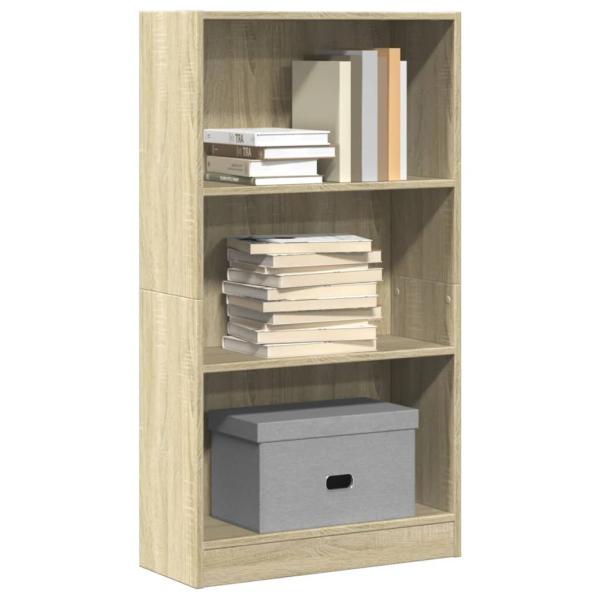ARDEBO.de - Bücherregal Sonoma-Eiche 60x24x109 cm Holzwerkstoff