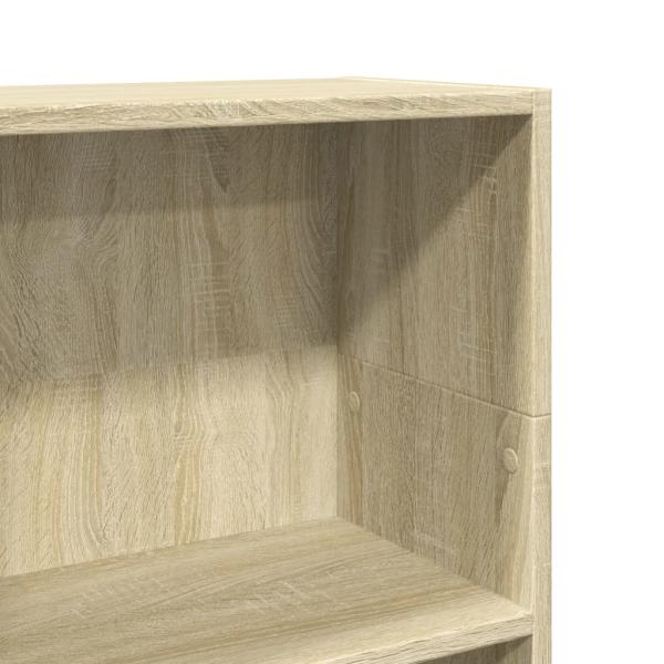 Bücherregal Sonoma-Eiche 40x24x109 cm Holzwerkstoff