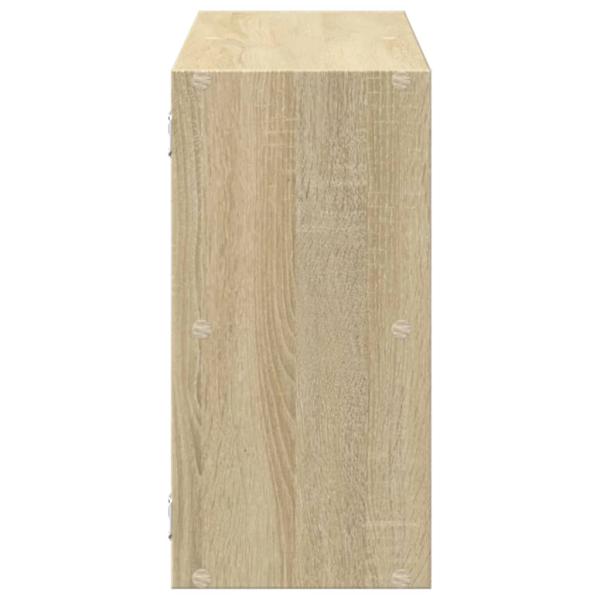Wandregal Sonoma-Eiche 100x25x50 cm Holzwerkstoff