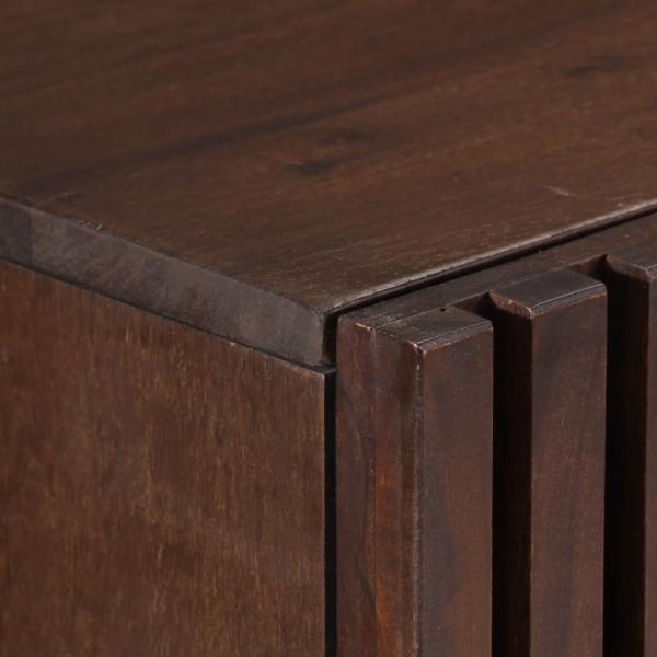 Sideboard Braun 60x34x75 cm Massivholz Mango