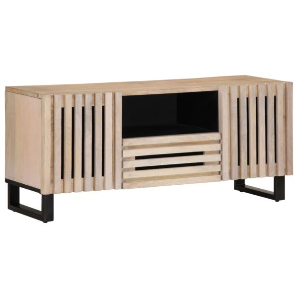 ARDEBO.de - TV-Schrank 100x34x46 cm Massivholz Mango