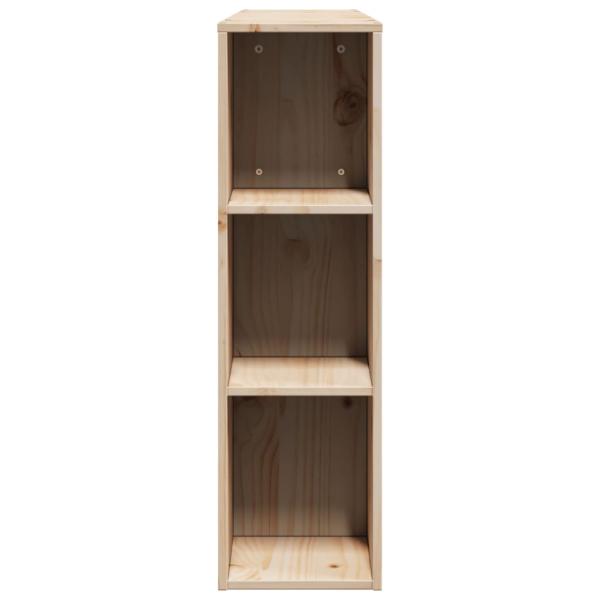 Kopfteil mit Stauraum 120 cm Massivholz Kiefer