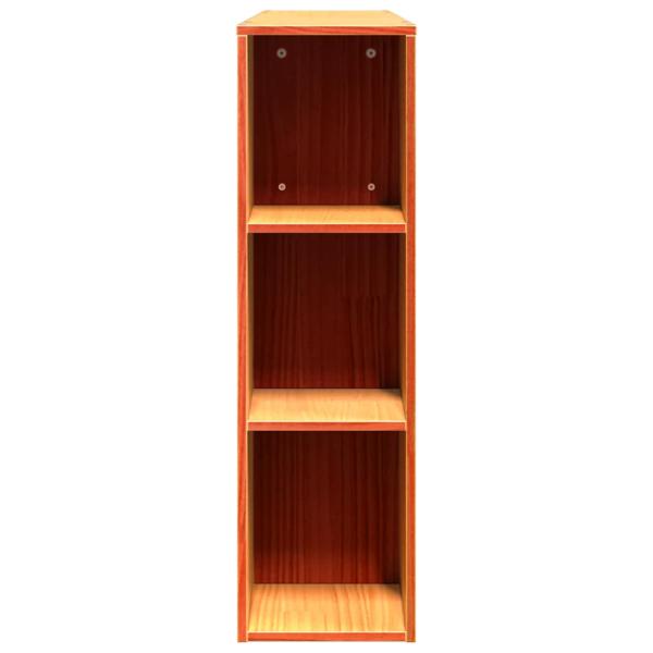Kopfteil mit Stauraum Wachsbraun 150 cm Massivholz Kiefer