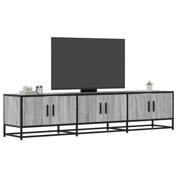 ARDEBO.de - TV-Schrank Grau Sonoma 180x35x41 cm Holzwerkstoff