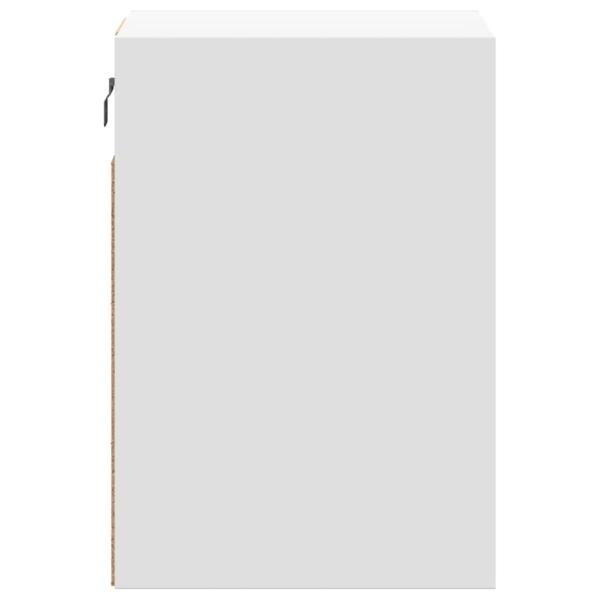 TV-Wandschränke mit LED-Beleuchtung 2 Stk. Weiß 41x31x45 cm