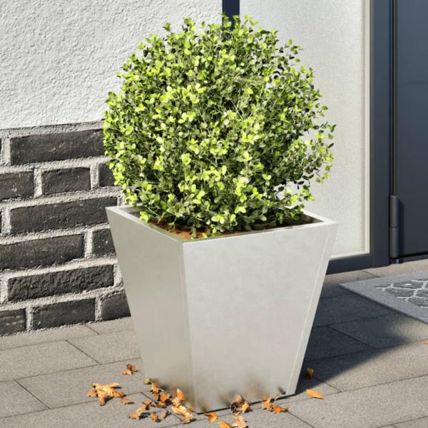 ARDEBO.de - Pflanzkübel 2 Stk. 30x30x30 cm Edelstahl