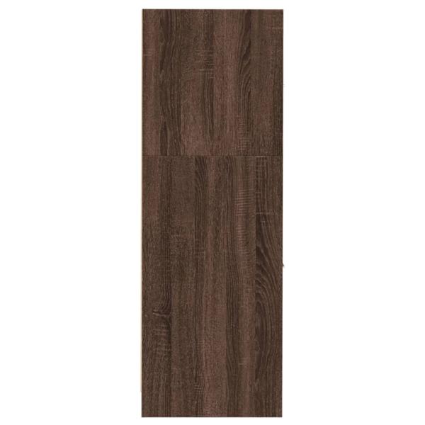 Apothekerschrank Braun Eichen-Optik 30x41x118 cm Holzwerkstoff