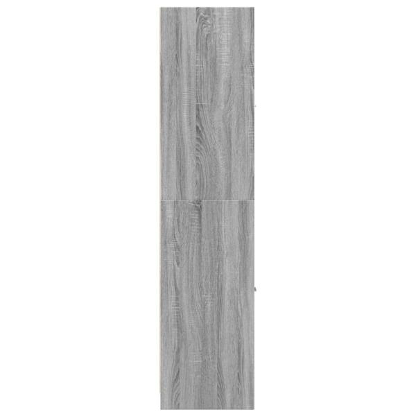 Apothekerschrank Grau Sonoma 30x41x174,5 cm Holzwerkstoff