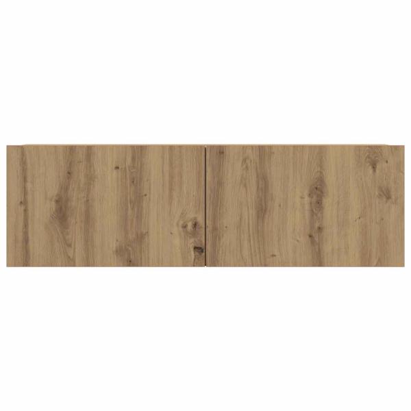 TV-Wandschränke 2 Stk. Artisan-Eiche 100x30x30 cm