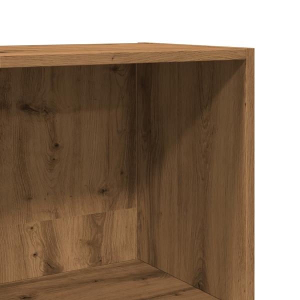 Bücherregal Artisan-Eiche 40x30x189 cm Holzwerkstoff