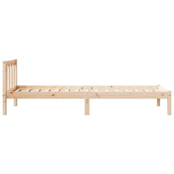 ARDEBO.de - Massivholzbett Extra Lang ohne Matratze 90x220 Kiefernholz