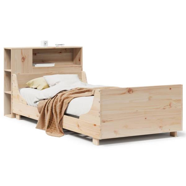 Massivholzbett ohne Matratze 100x200 cm Kiefernholz