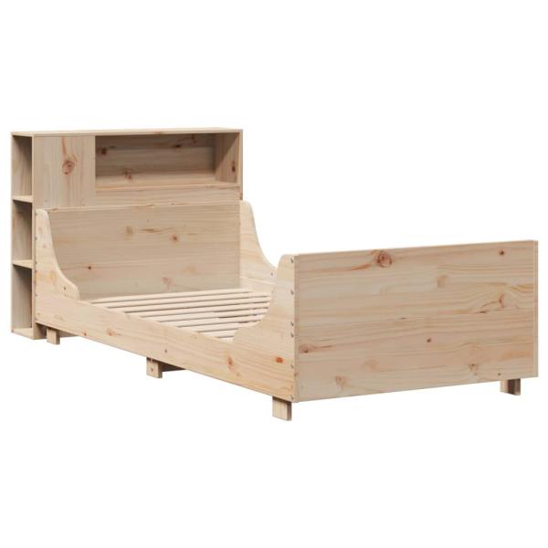Massivholzbett ohne Matratze 100x200 cm Kiefernholz