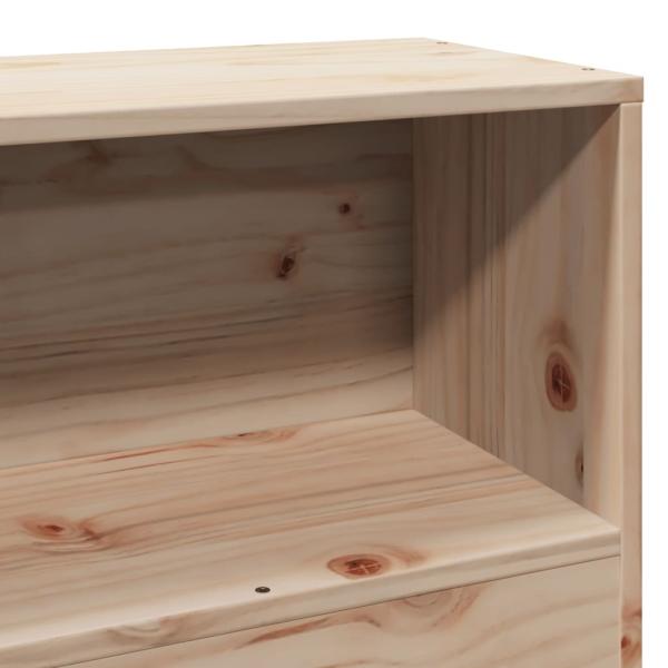 Massivholzbett ohne Matratze 100x200 cm Kiefernholz
