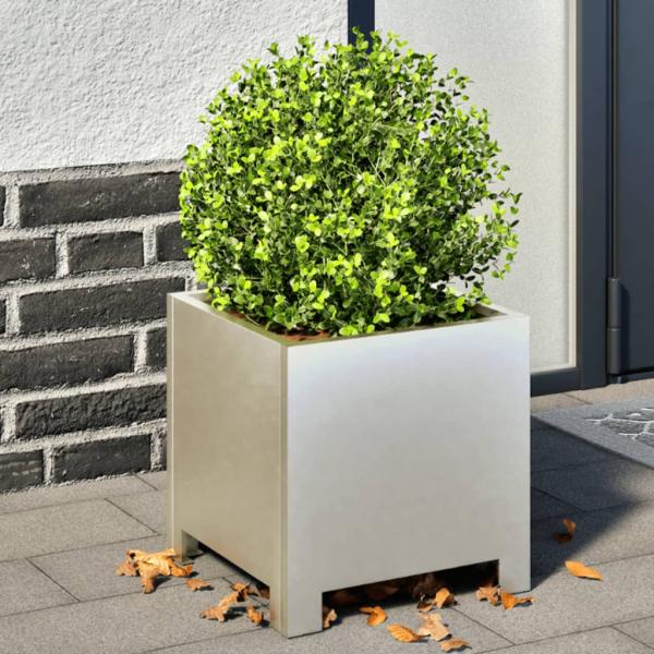 ARDEBO.de - Pflanzkübel 2 Stk. 30x30x30 cm Edelstahl