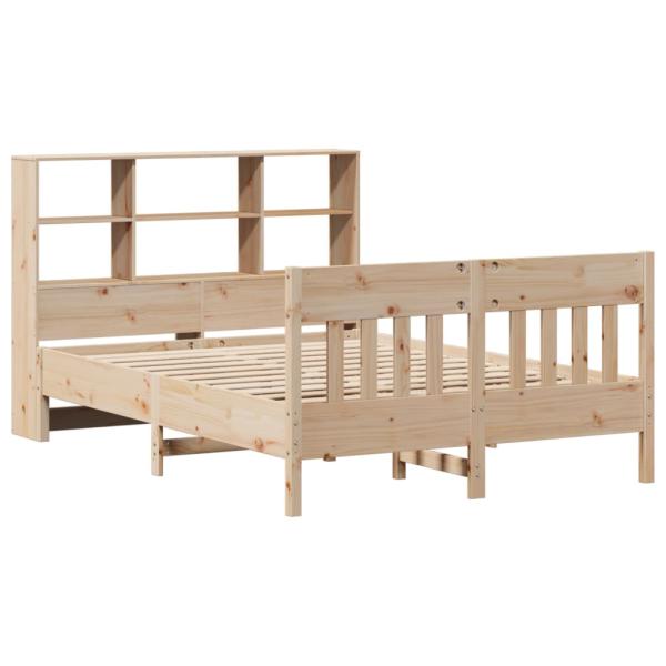 Massivholzbett ohne Matratze 120x190 cm Kiefernholz
