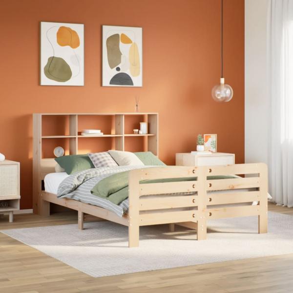 ARDEBO.de - Massivholzbett ohne Matratze 120x200 cm Kiefernholz