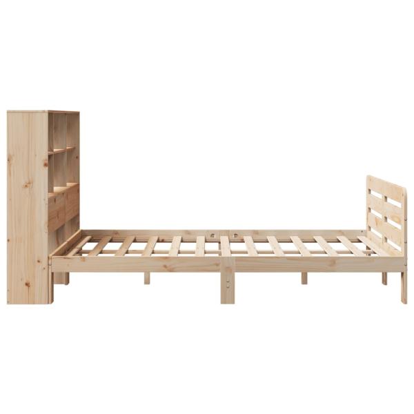 Massivholzbett ohne Matratze 120x200 cm Kiefernholz