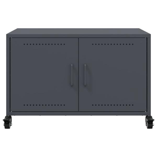 TV-Schrank Anthrazit 68x39x43,5 cm Stahl