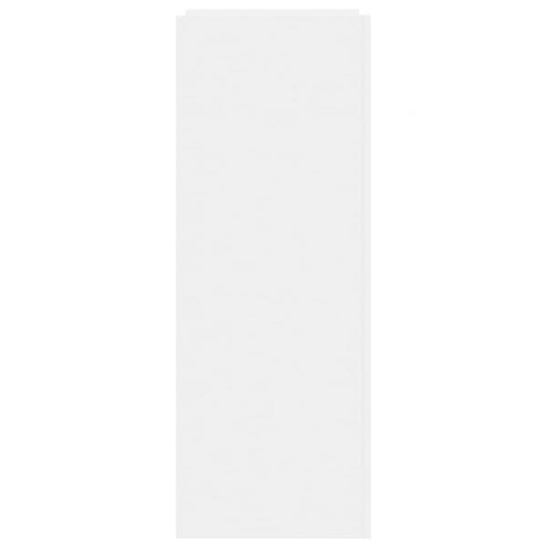Schuhschrank Weiß 52x37,5x100 cm Holzwerkstoff