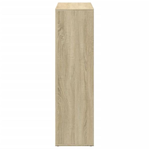 Raumteiler-Bücherregal Sonoma-Eiche 102x29x103,5 cm