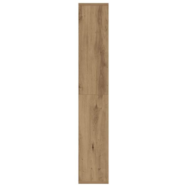 Bücherregal Artisan-Eiche 60x20x120 cm Holzwerkstoff
