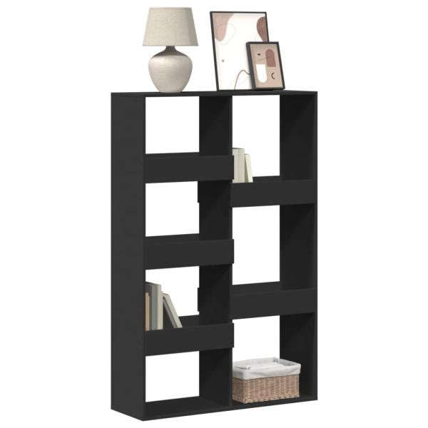 ARDEBO.de - Bücherregal Schwarz 100x33x155,5 cm Holzwerkstoff