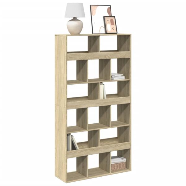 ARDEBO.de - Bücherregal Sonoma-Eiche 100x33x187,5 cm Holzwerkstoff