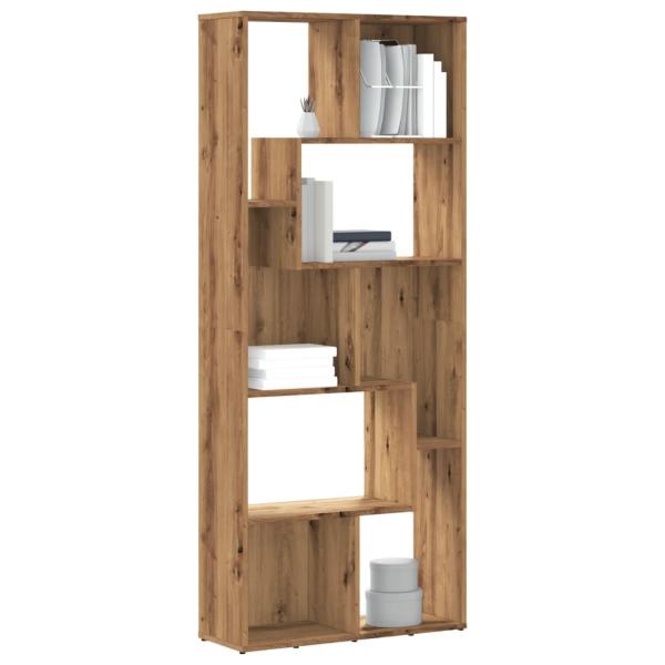 ARDEBO.de - Bücherregal Artisan-Eiche 67x24x161 cm Holzwerkstoff